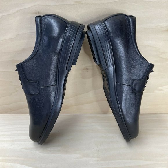 Gravity Defyer Mens Hans Leather Oxford Dress Shoes Black TB8146L Sz 13M NEW main image 6
